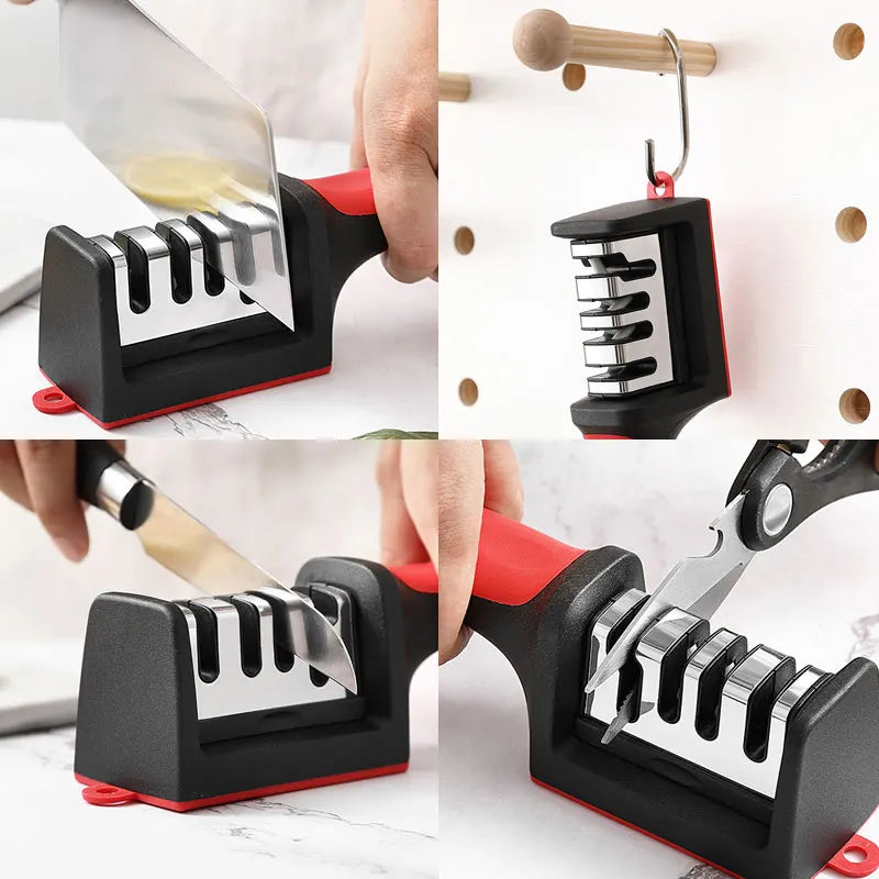 Multi-purpose knife sharpener