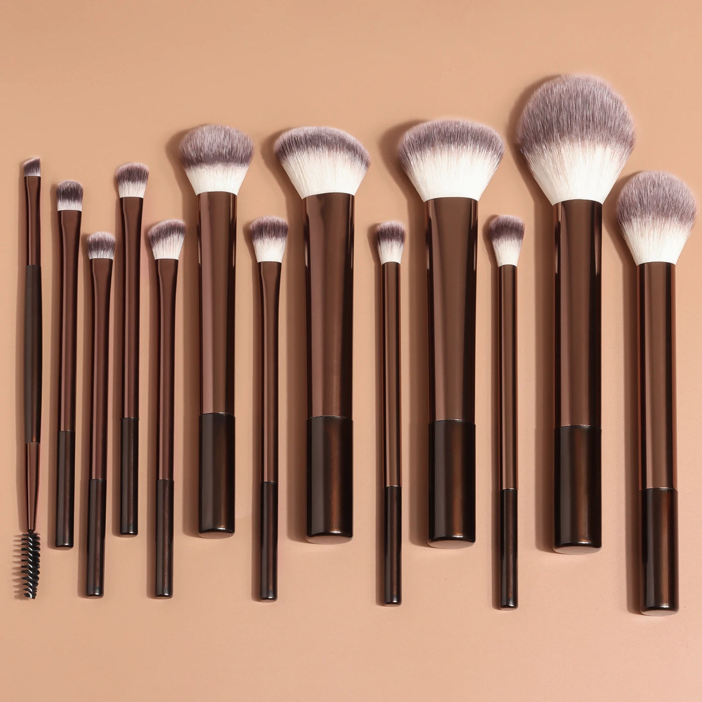 Makeup Brush 13PCS Set Foundation Concealer Powder Eyeshadow Blush Brush Kabuki Blending Cosmetic Beauty Tool for Face