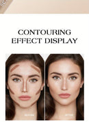 Three-dimensional beauty stick, high-gloss grooming, nose shadow, facial brightening,integrated double-head grooming contour pen