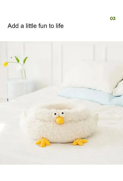 Pet Beds Wholesale Durable Comfortable Breathable Cute Plush High Quality Pet Beds Indoor cute Chick
