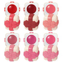 Christmas Beauty Gift Box Includes Lip Color, Lip Glaze, Lipstick, Lipliner, Durable Easy Makeup Color Suit