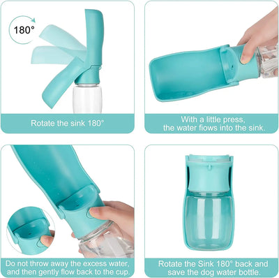 Portable Foldable Dog Water Bottle