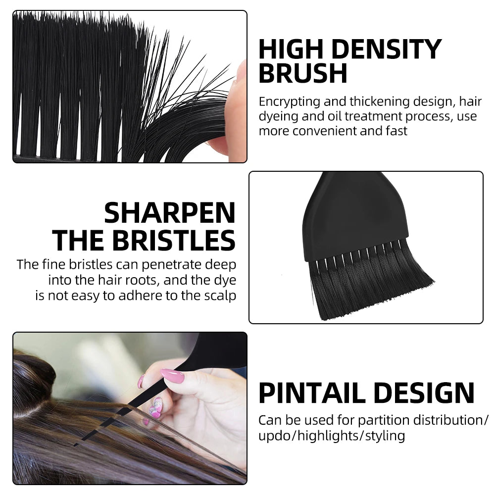 BARBERTOP Arc-Shaped Hair Dye Brush Set