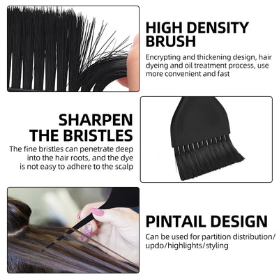 BARBERTOP Arc-Shaped Hair Dye Brush Set