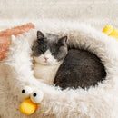 Pet Beds Wholesale Durable Comfortable Breathable Cute Plush High Quality Pet Beds Indoor cute Chick