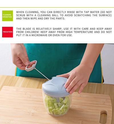 Multifunctional Garlic Chopper