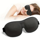 3D Sleep Mask Blindfold – Soft Memory Foam Eye Mask for Sleeping & Travel