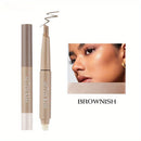 Three-dimensional beauty stick, high-gloss grooming, nose shadow, facial brightening,integrated double-head grooming contour pen