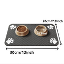 Pet Feeding Mat-Absorbent Pet Placemat for Food and Water Bowl, with Waterproof Rubber Backing, Quick Dry Water Mat for Dog Cat