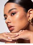 Three-dimensional beauty stick, high-gloss grooming, nose shadow, facial brightening,integrated double-head grooming contour pen