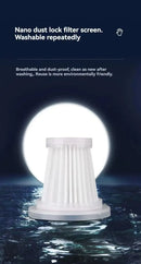 Cordless Handheld Vacuum Cleaner – Portable Mini Dust Collector with Powerful Suction