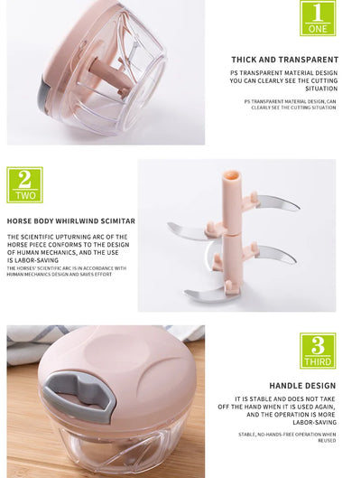 Multifunctional Garlic Chopper