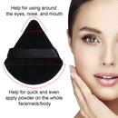 MAANGE Makeup Brushes Set Foundation Contour Face Brushes with Powder Puffs Perfect for Cheek Forehead Jaw Nose Blending Beauty