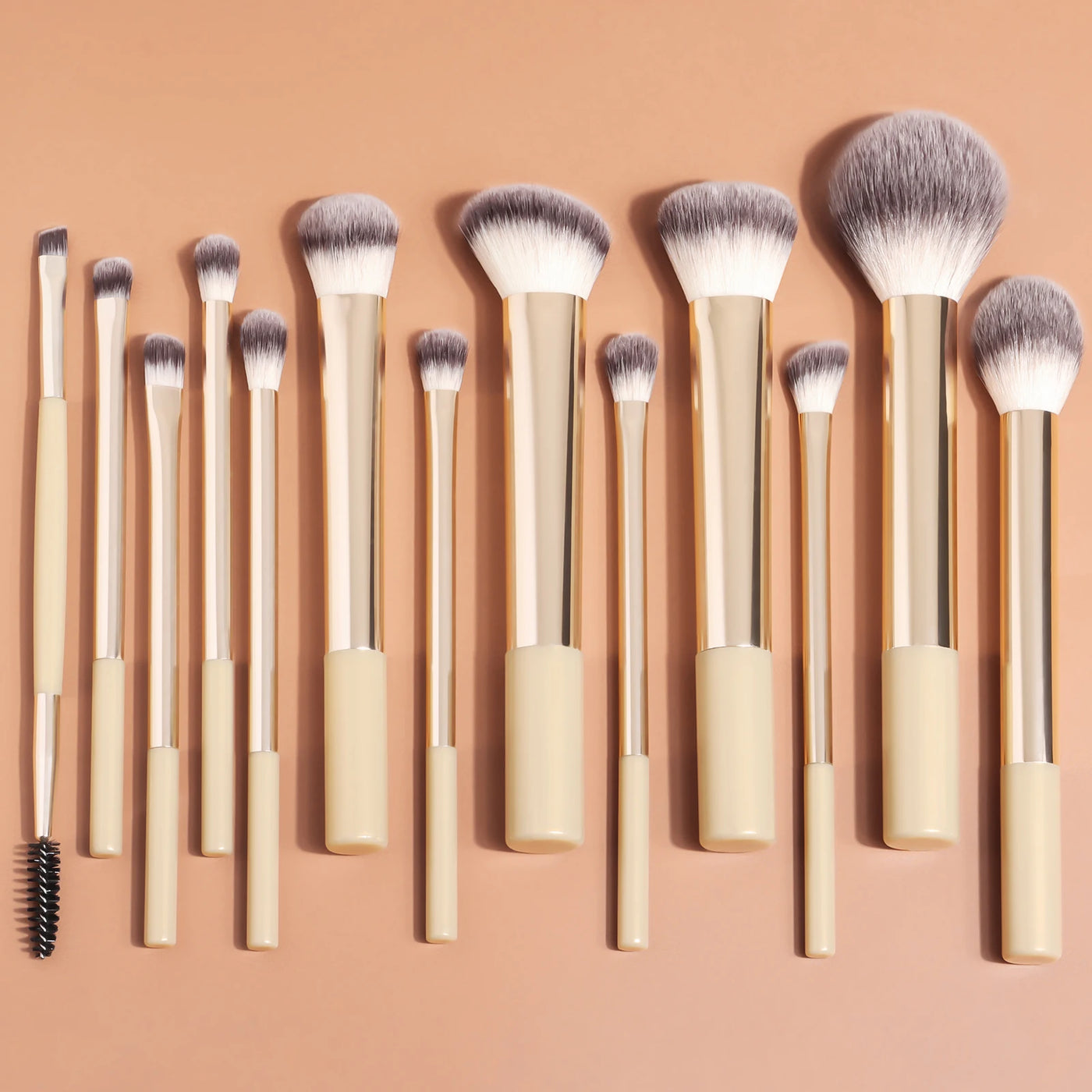 Makeup Brush 13PCS Set Foundation Concealer Powder Eyeshadow Blush Brush Kabuki Blending Cosmetic Beauty Tool for Face
