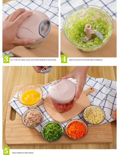 Multifunctional Garlic Chopper