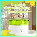 Pet Interactive Food Dispenser Toy  Leak-Proof Plastic Feeder for Dog cat  Enhances Pet IQ with Engaging Playtime Experience