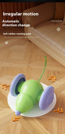 Electric Mouse Car Pet toys Interactive Cat Toy Rechargeable Automatic Teaser with Intelligent Obstacle Avoidance Pet Products